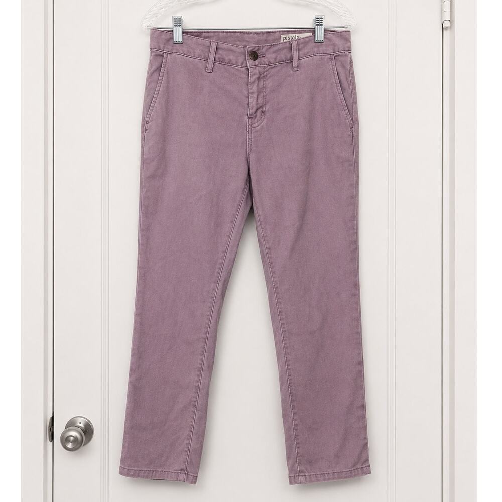 Pistola Women’s Mauve Skinny Jeans Size 28 Stretch Lyocell Blend Mid Rise